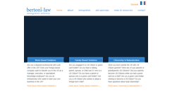 Desktop Screenshot of bertoni-law.com
